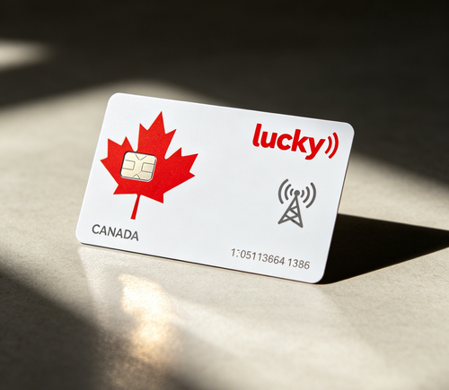 Canada SIM card lucky